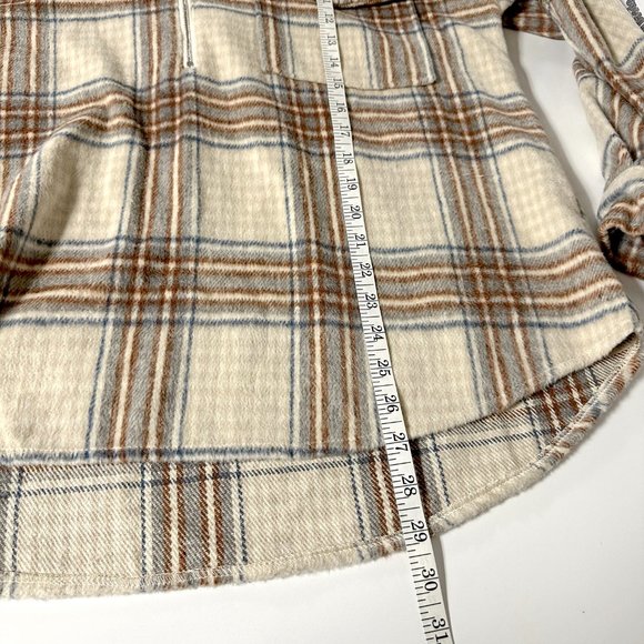 *NEW* Plaid Half Zip Pullover - Picture 10 of 11